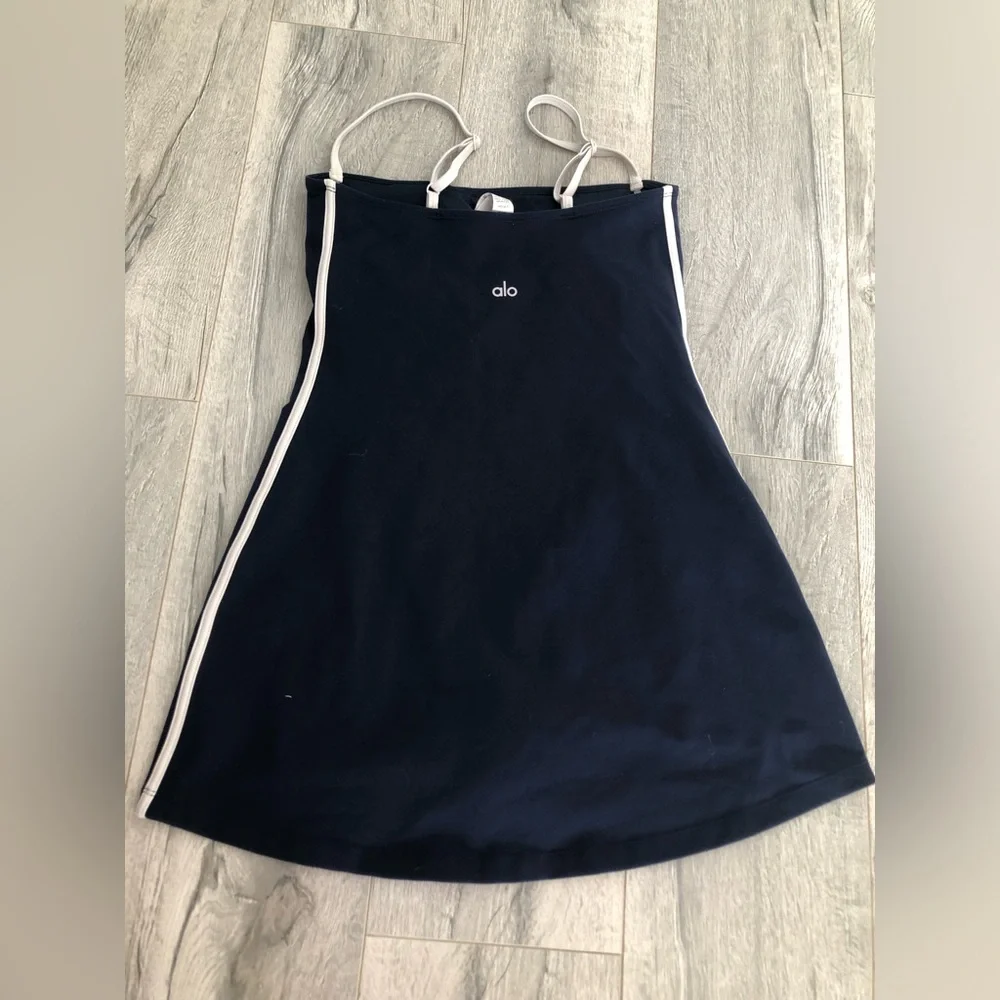 Alo Navy Streamline Dress - Picture 3 of 5